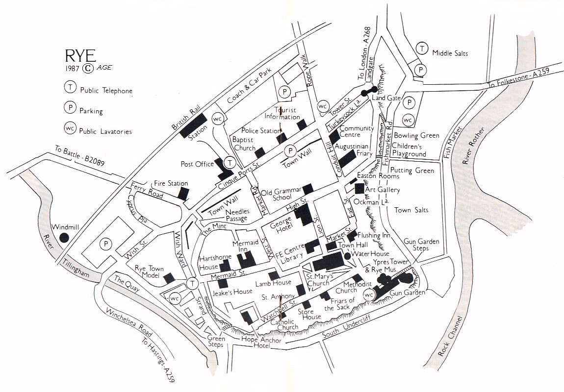 Rye Map 1987